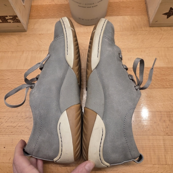 Dansko Renae Sneaker Womens Size EU 37 Gray Nappa Leather Lace Up Casual Shoes - Picture 6 of 10